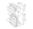 Whirlpool ET8WWKXKQ00 door diagram