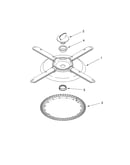 Lower washarm and strainer