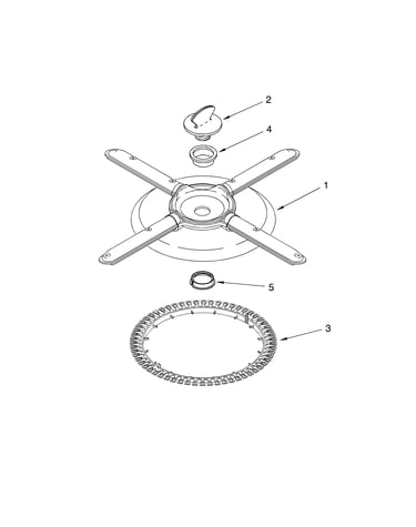 Lower washarm and strainer