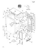 Cabinet liner and door/literature