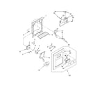 Kirkland SS25AFXKQ00 dispenser front diagram