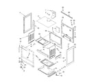 Whirlpool SF3020SKW0 chassis diagram
