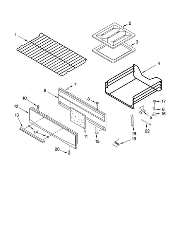 Oven and broiler