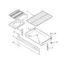 Drawer and broiler
