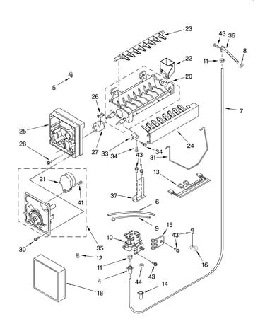 Ice maker/optional