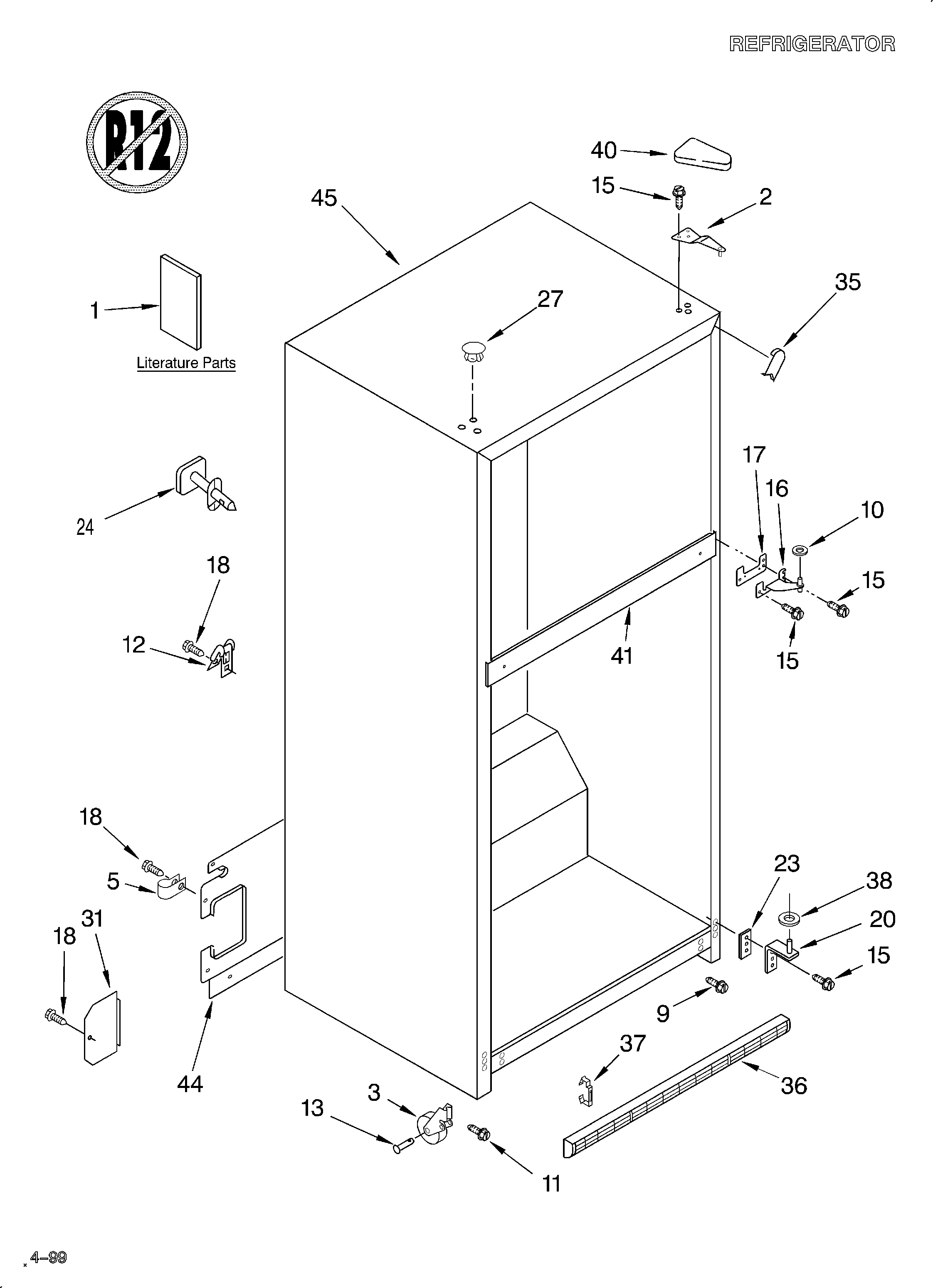 Cabinet/literature