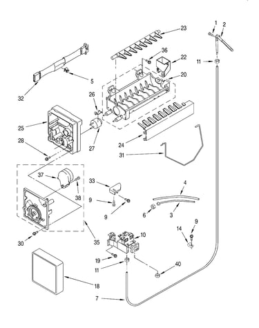 Icemaker/optional