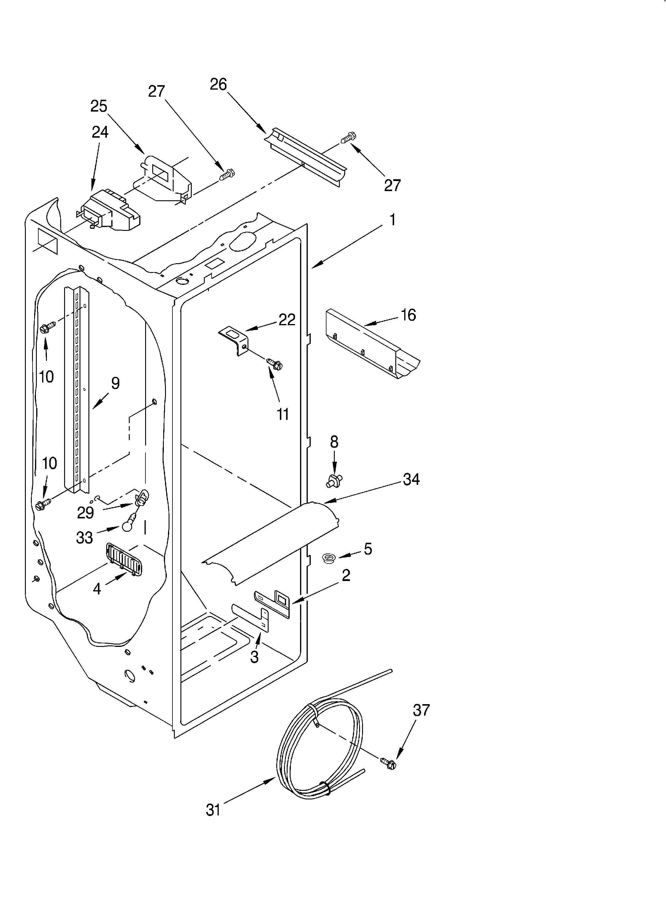 Refrigerator liner
