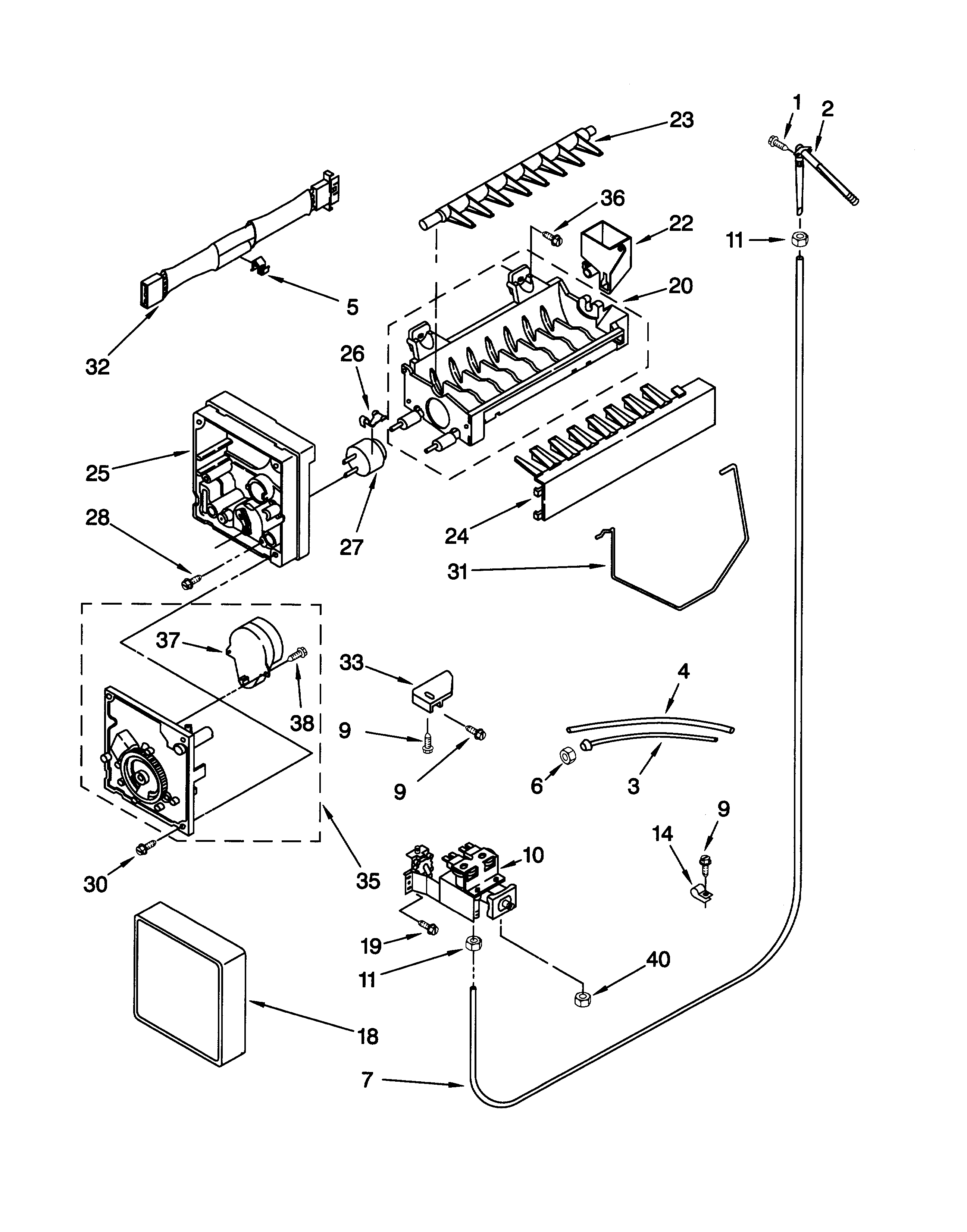 Icemaker/optional