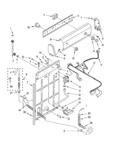 Controls and rear panel
