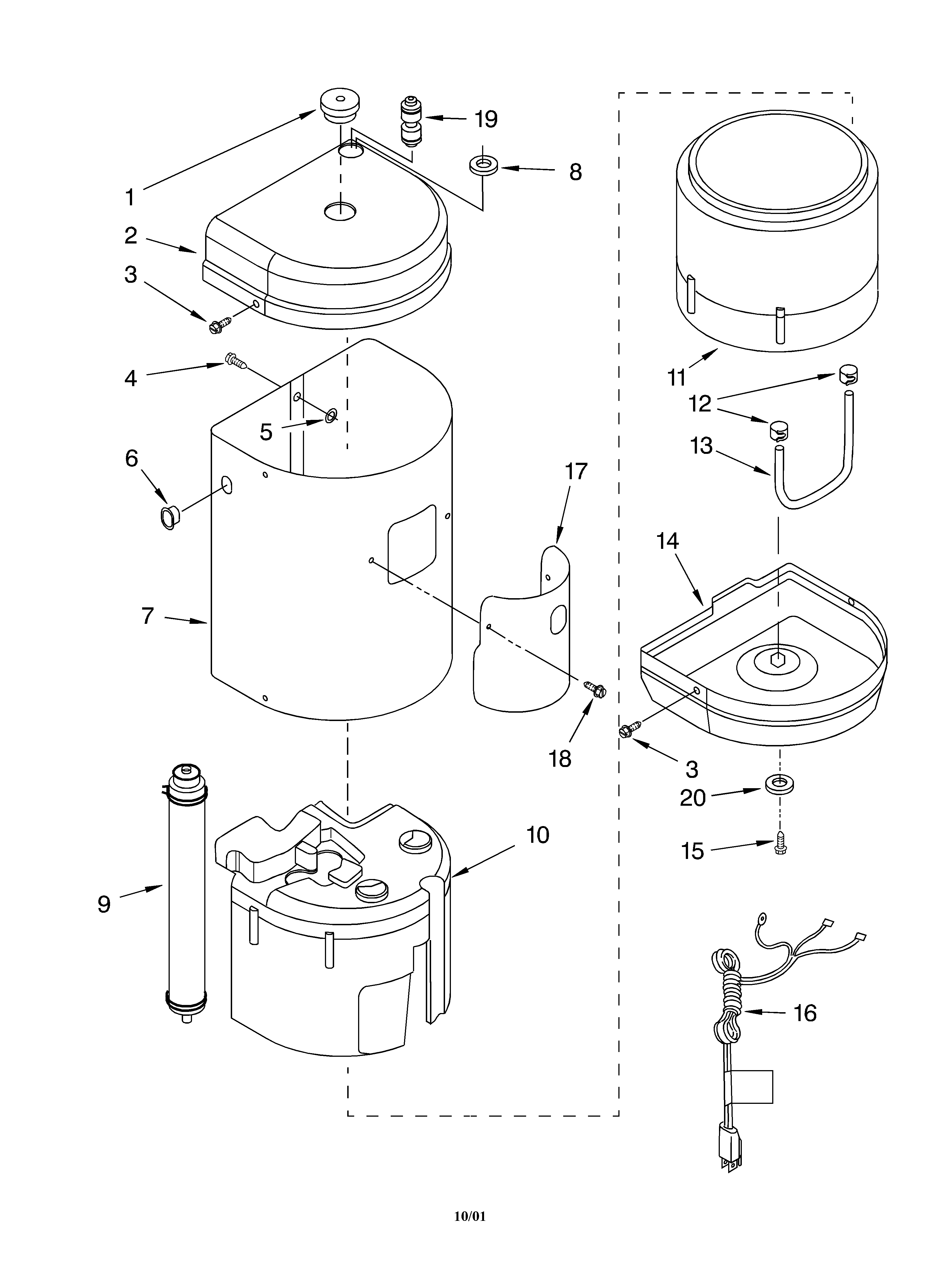 OUTER COVER AND INSULATION