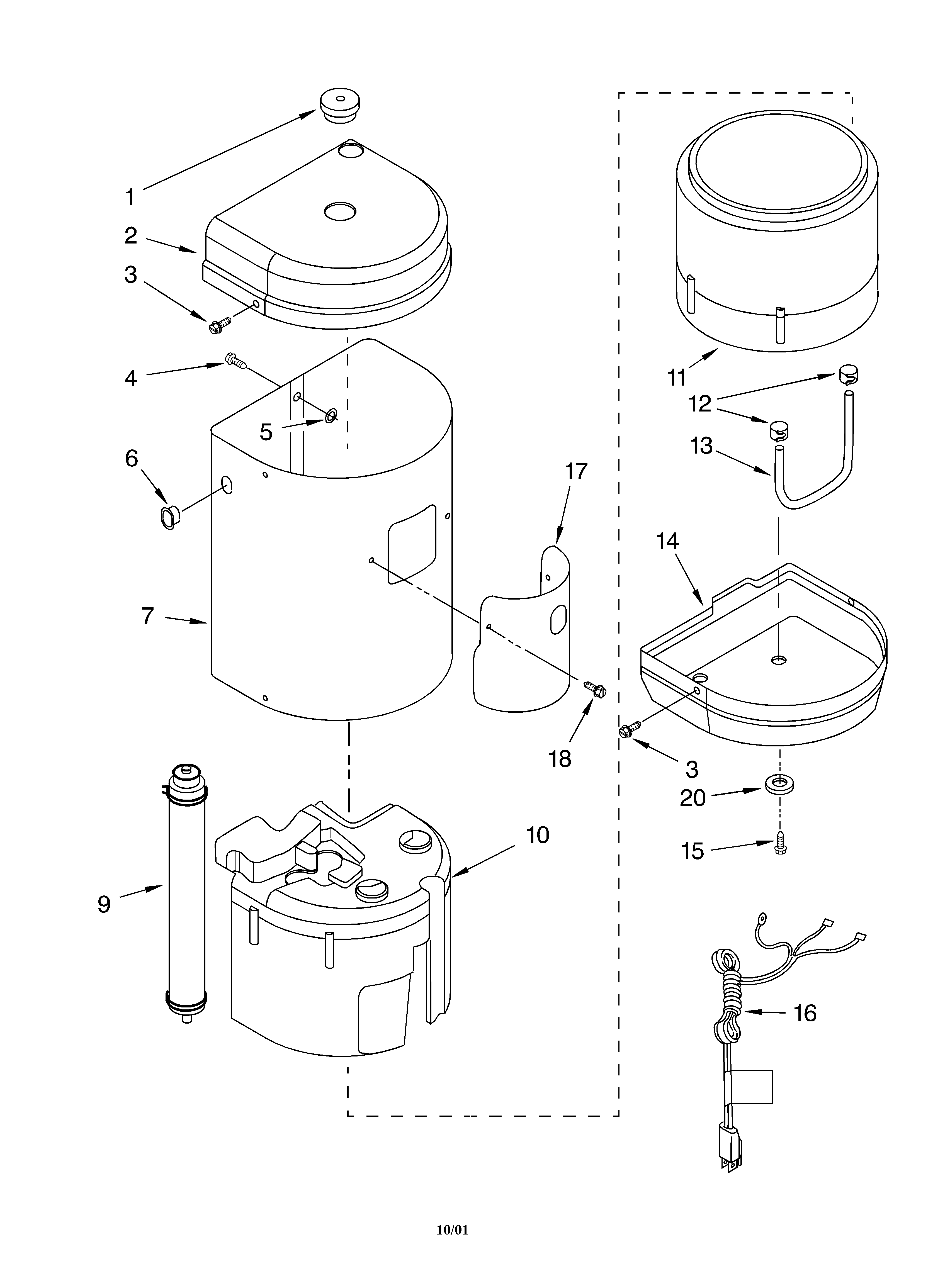 Outer cover and insulation