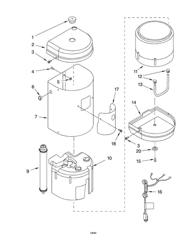 Outer cover and insulation