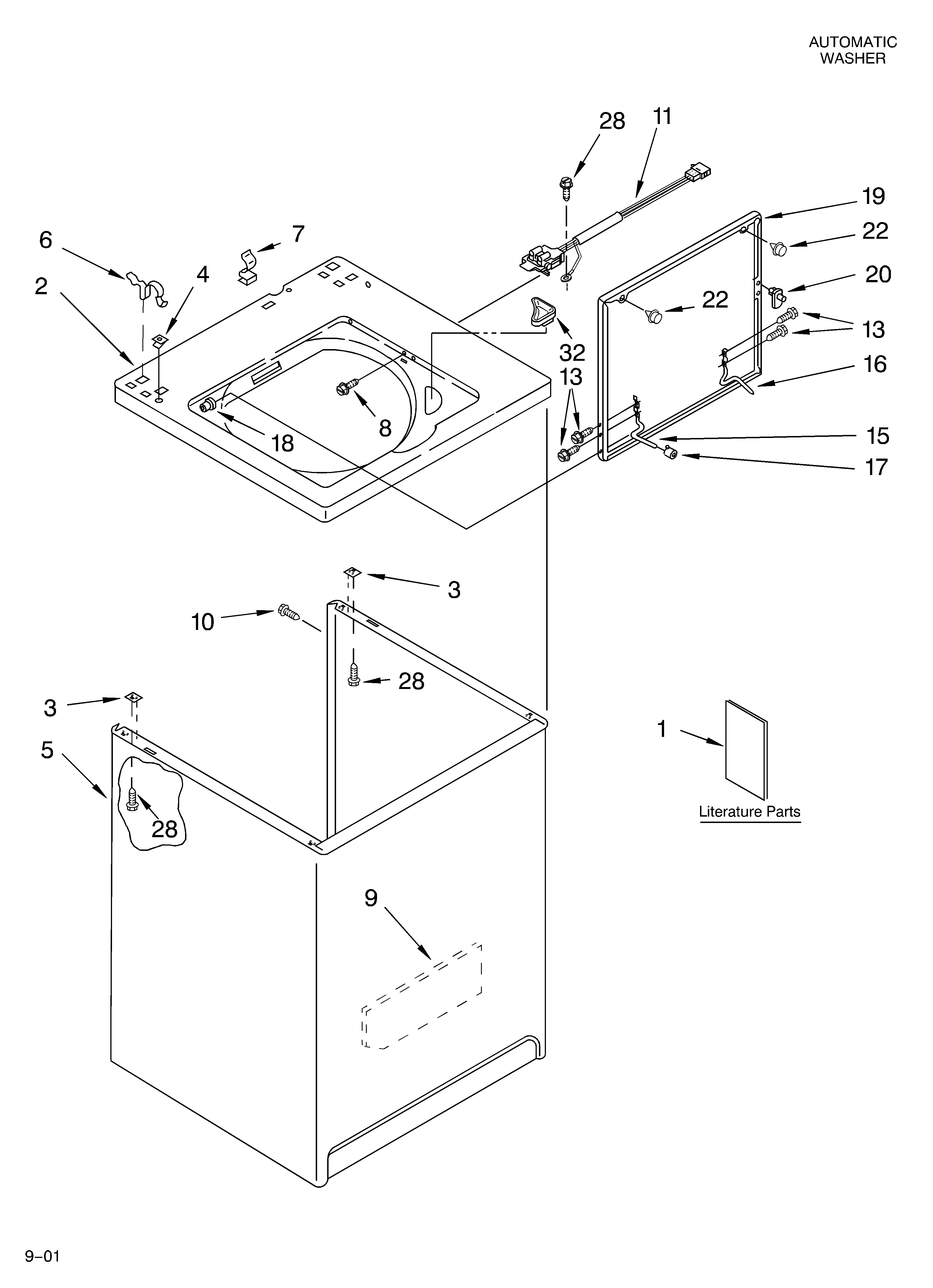 TOP AND CABINET/LITERATURE