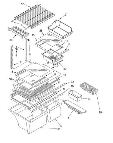 Shelf/optional