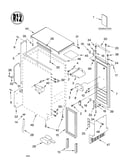 Cabinet liner and door/literature