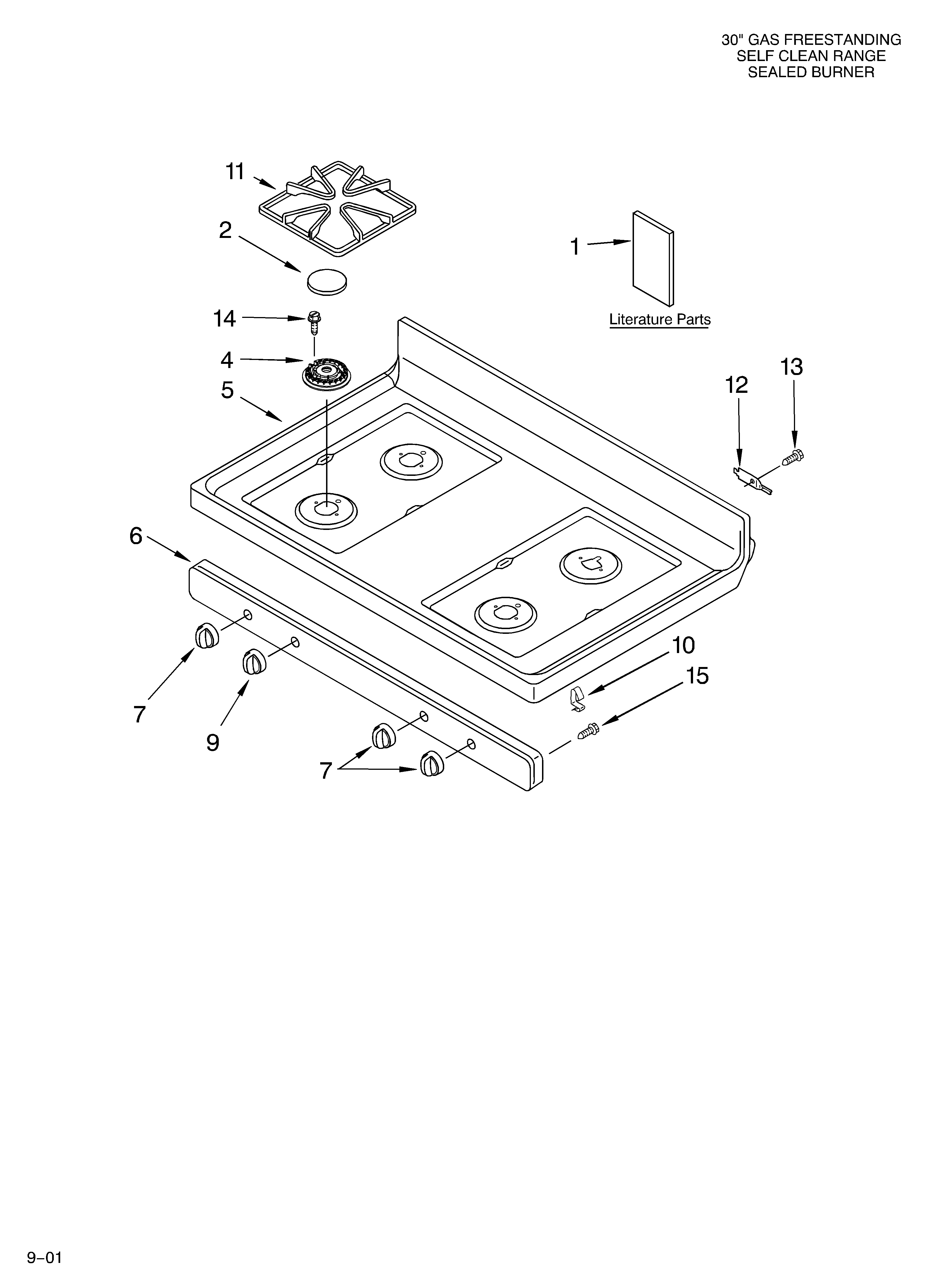 Cooktop/literature