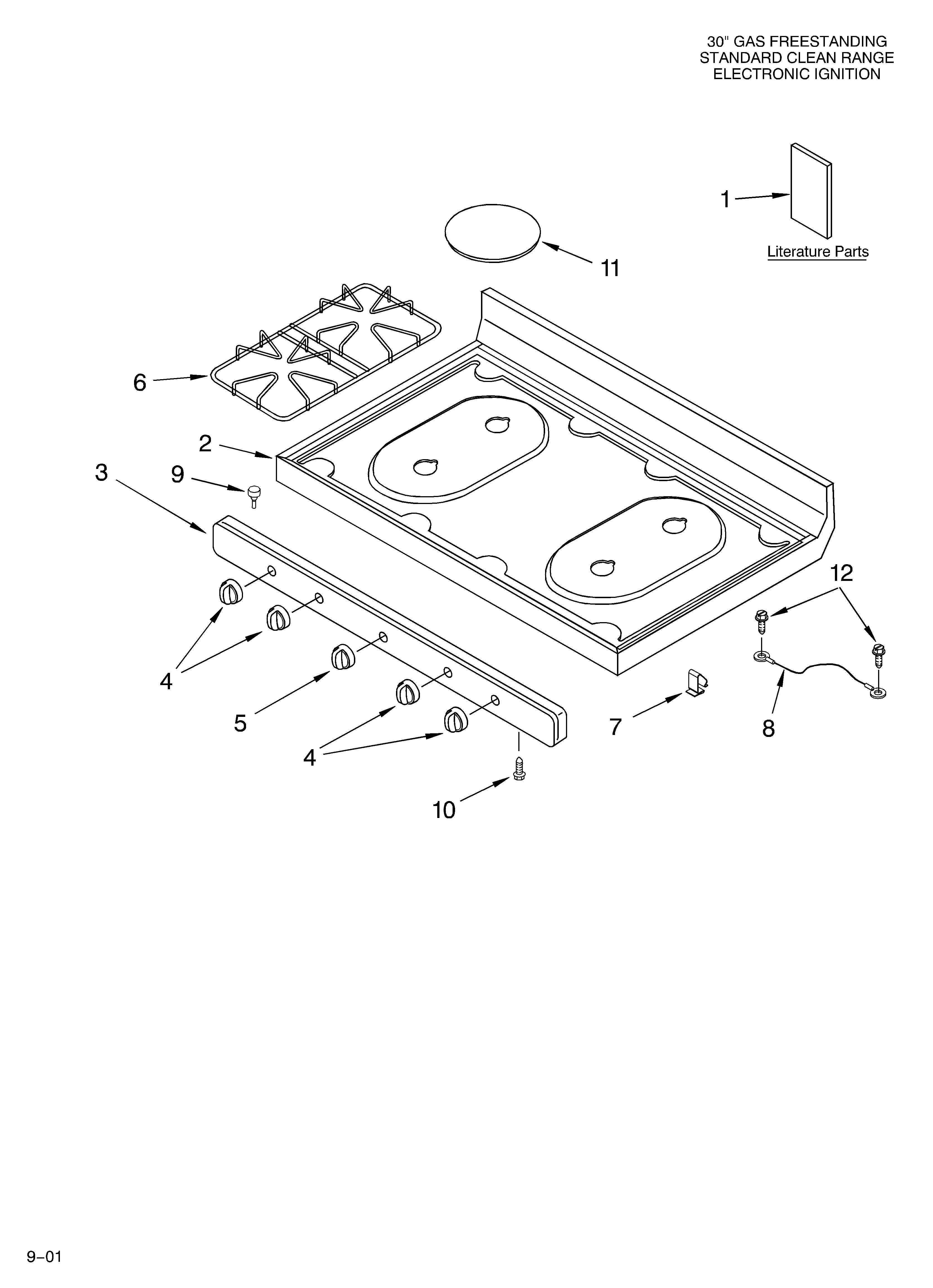 Cooktop/literature