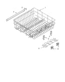 Upper rack and track