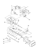 Motor and ice container