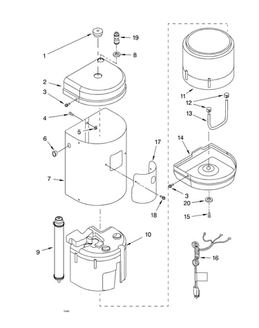 Outer cover and insulation