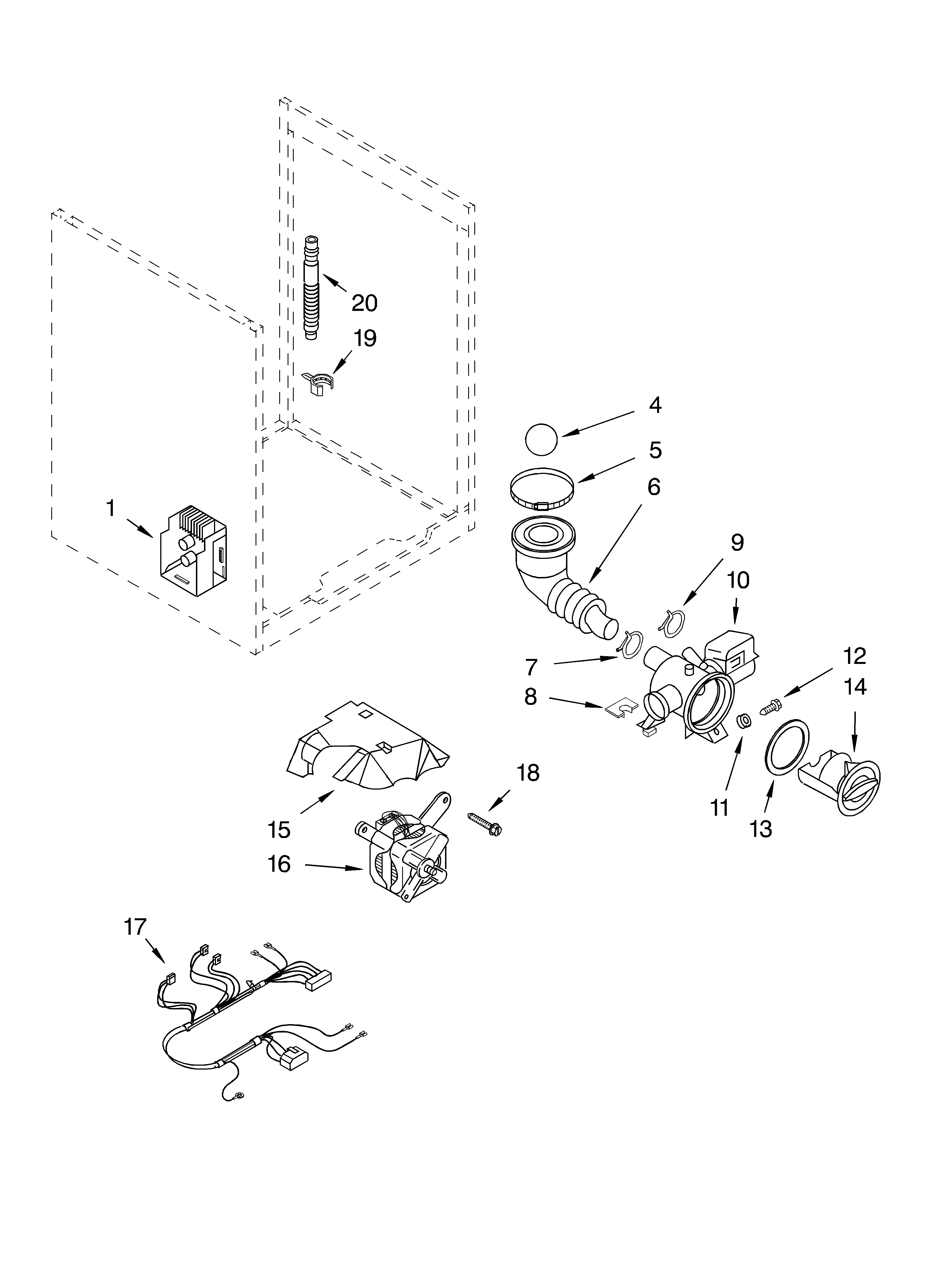 Pump and motor