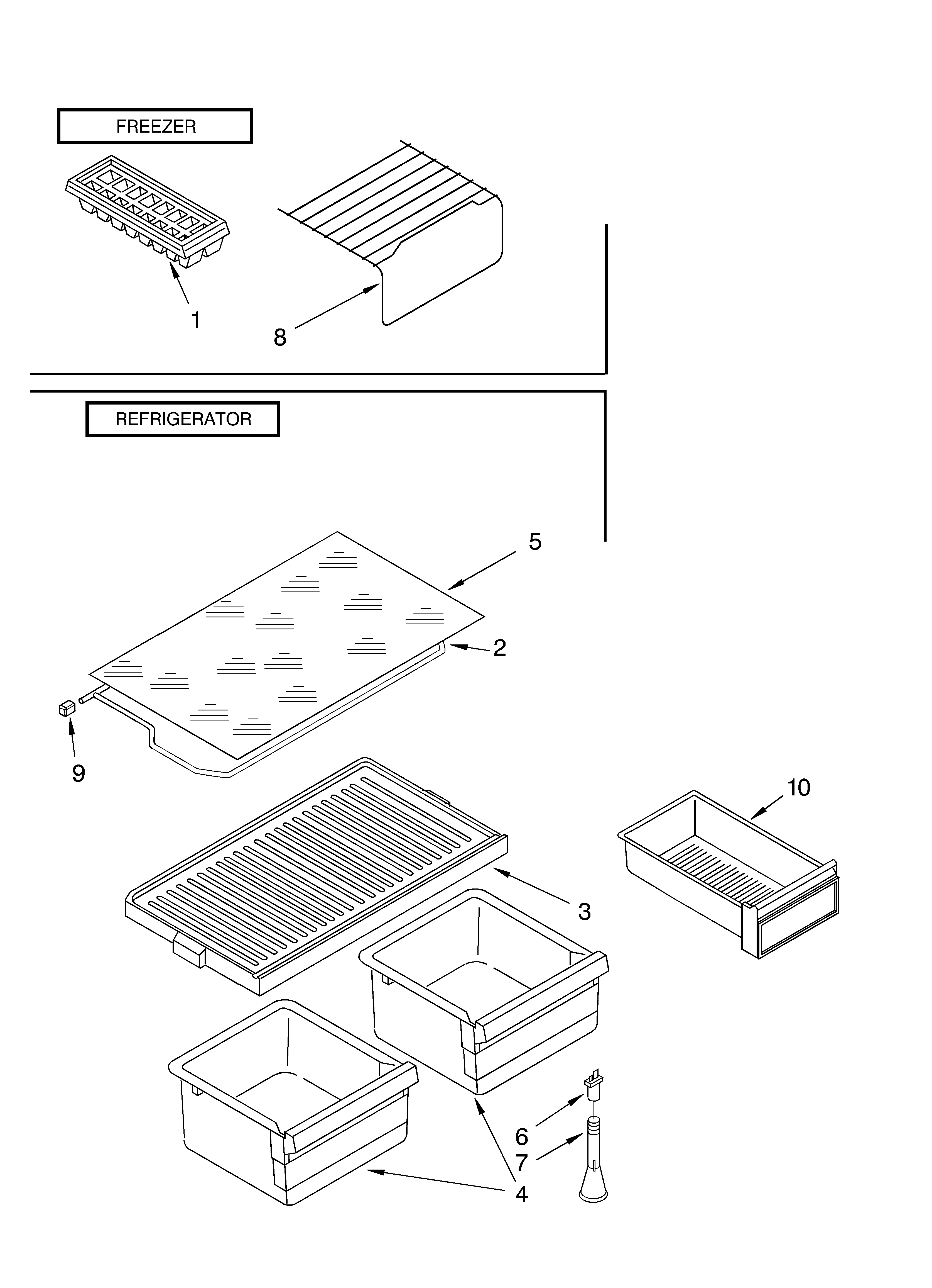 Shelf/optional
