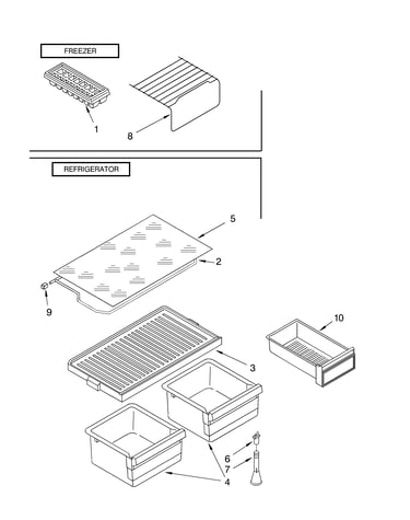 Shelf/optional