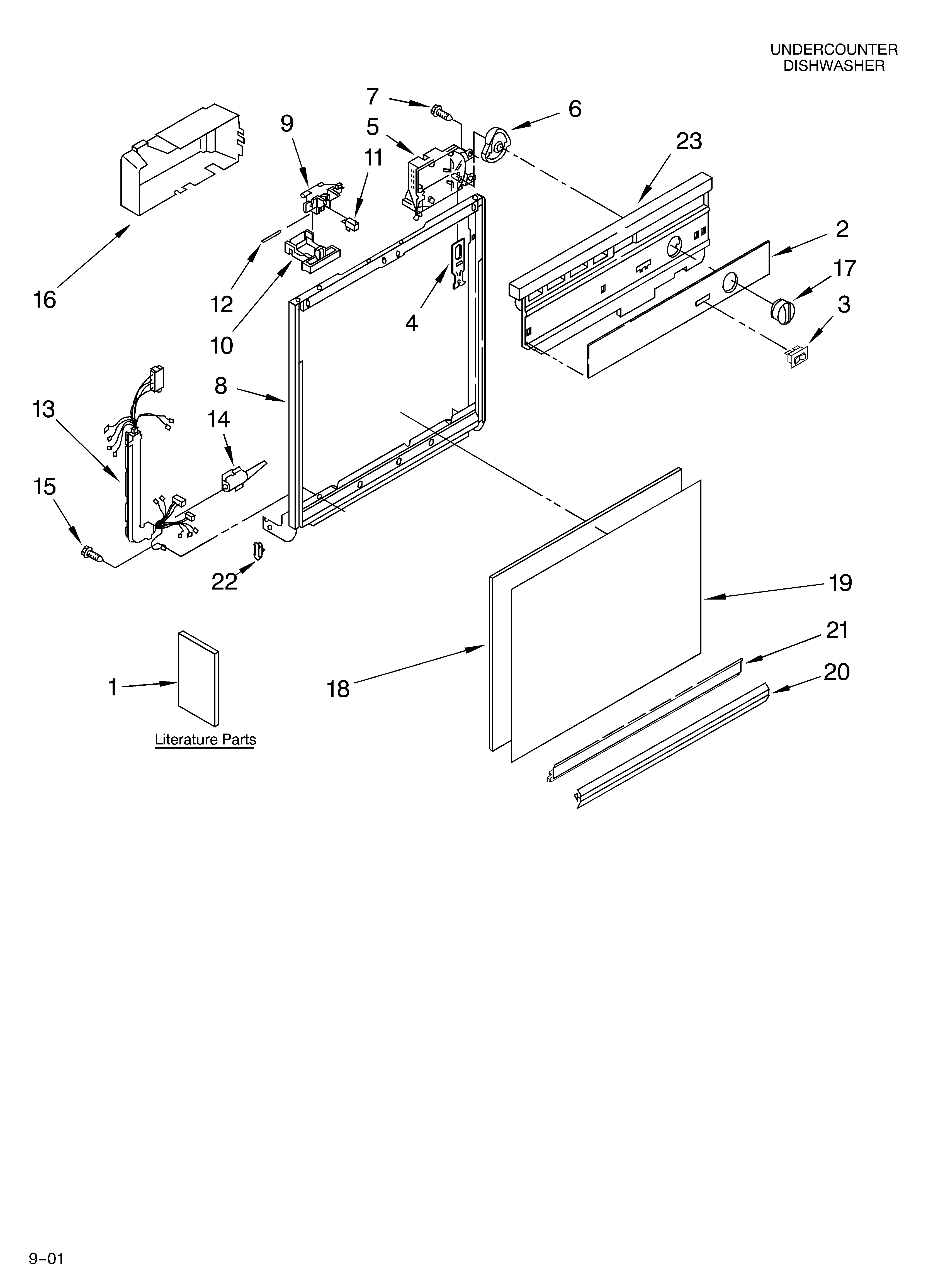 FRAME AND CONSOLE/LITERATURE