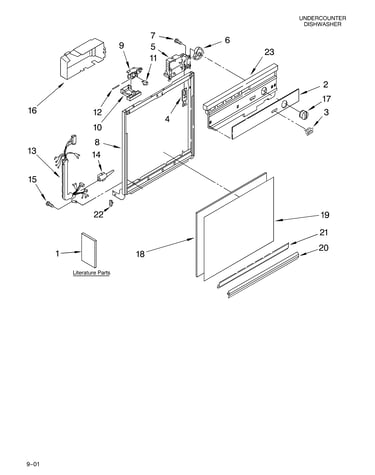 Frame and console/literature