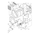 Whirlpool CGE2761KQ0 bulkhead diagram