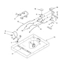 Burner box, gas valves, switches