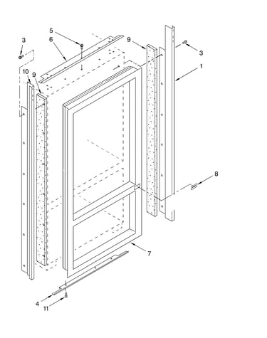 Cabinet and breaker trim