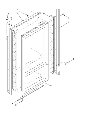 Cabinet and breaker trim