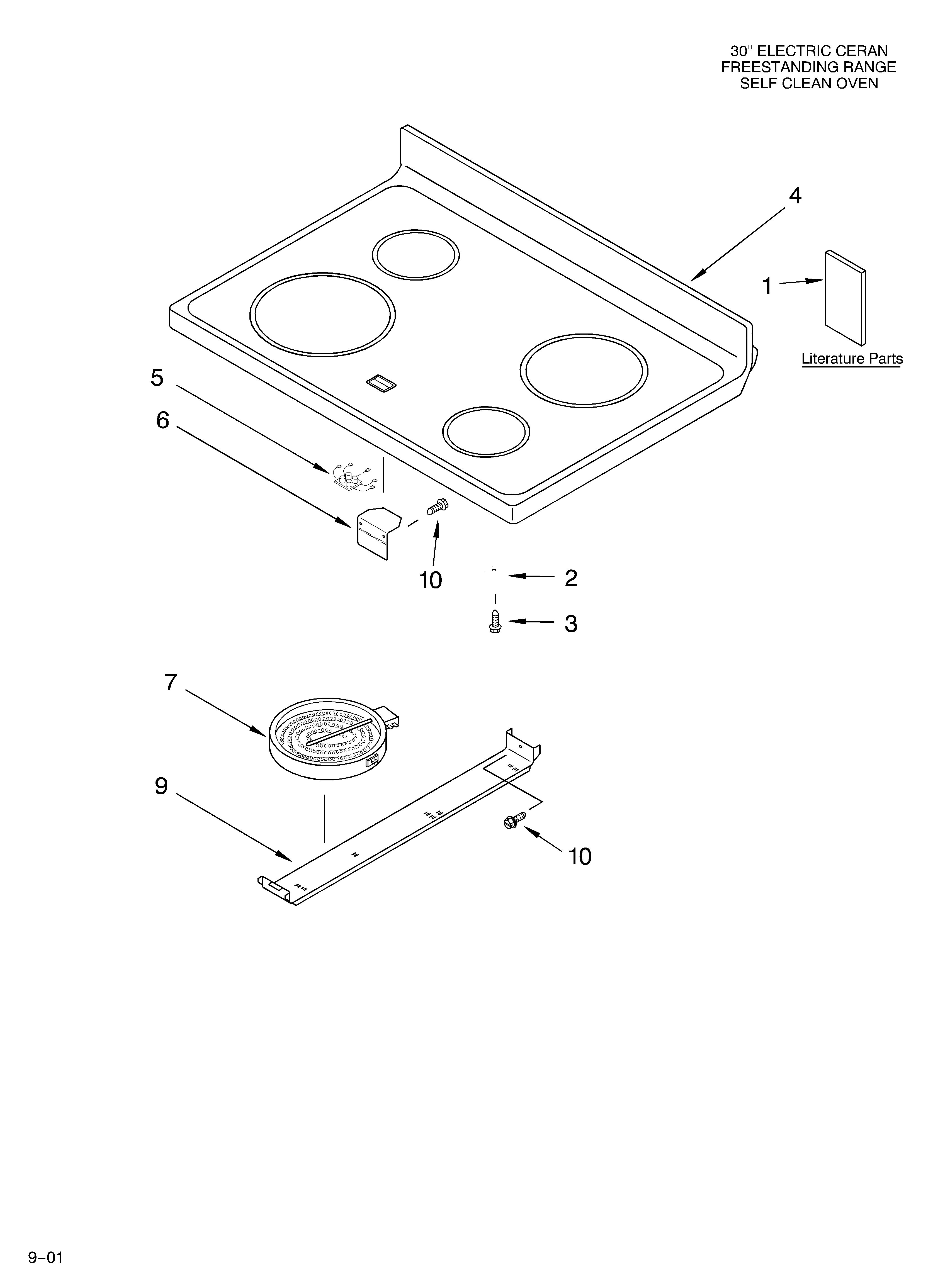 Cooktop/literature