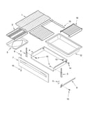 Drawer and broiler/optional