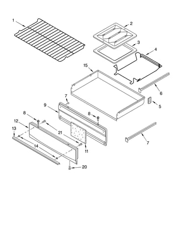 Oven and broiler