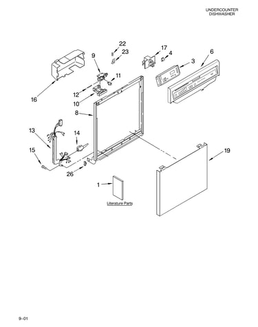 Frame and console/literature