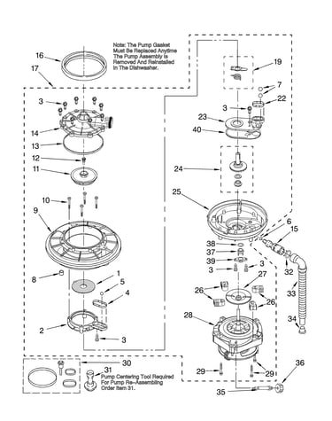 Pump and motor