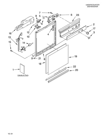 Frame and console/literature