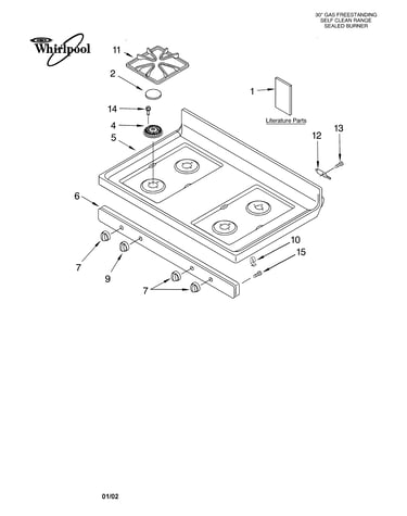 Cooktop/literature
