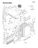 Cabinet liner and door/literature
