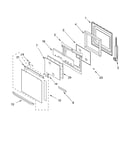 Oven door