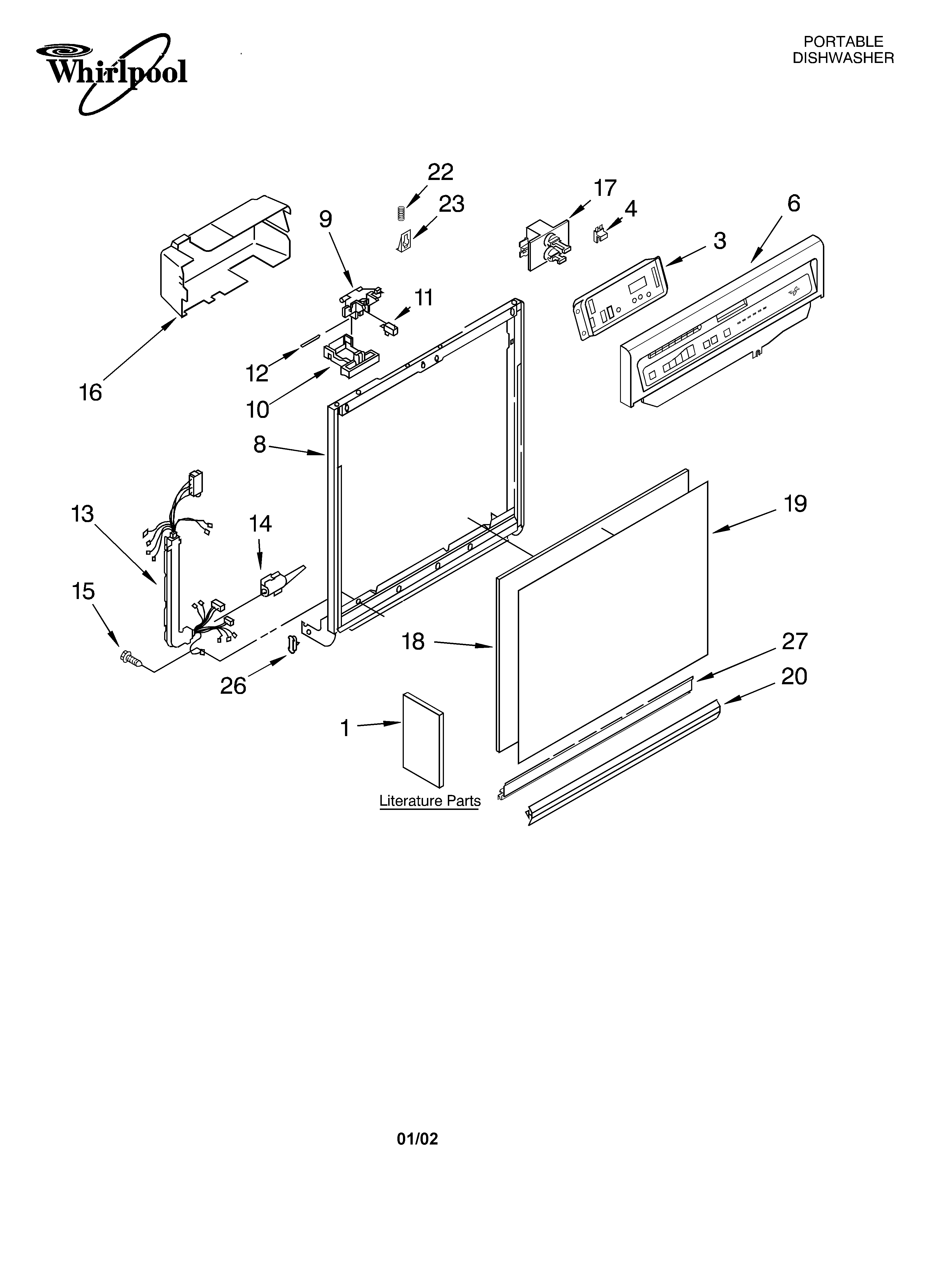 Frame and console/literature