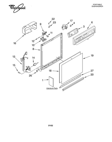 Frame and console/literature