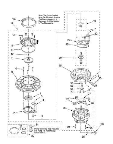Pump and motor