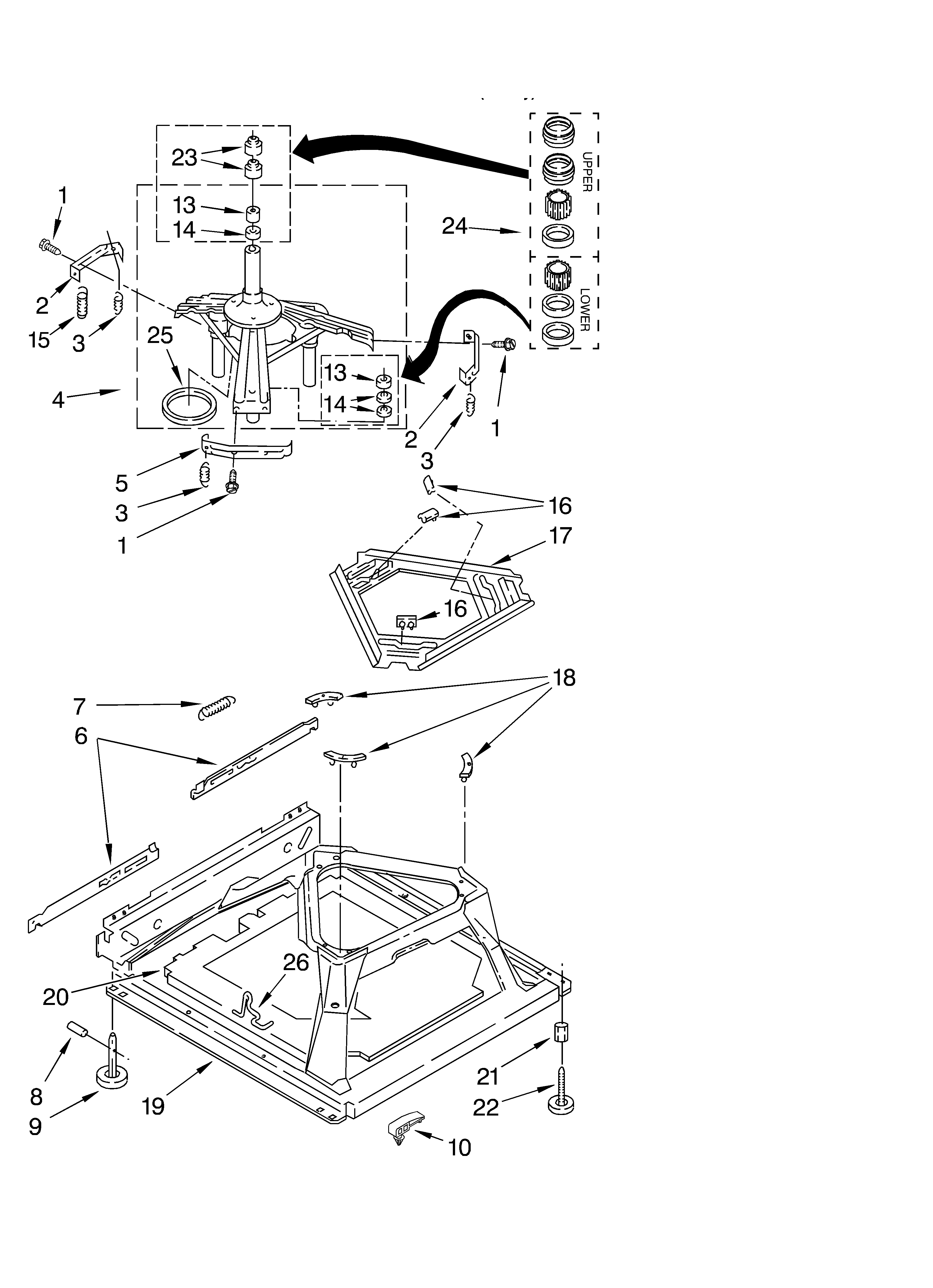 Machine base
