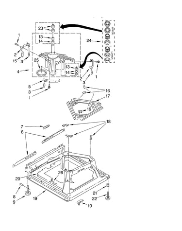 Machine base
