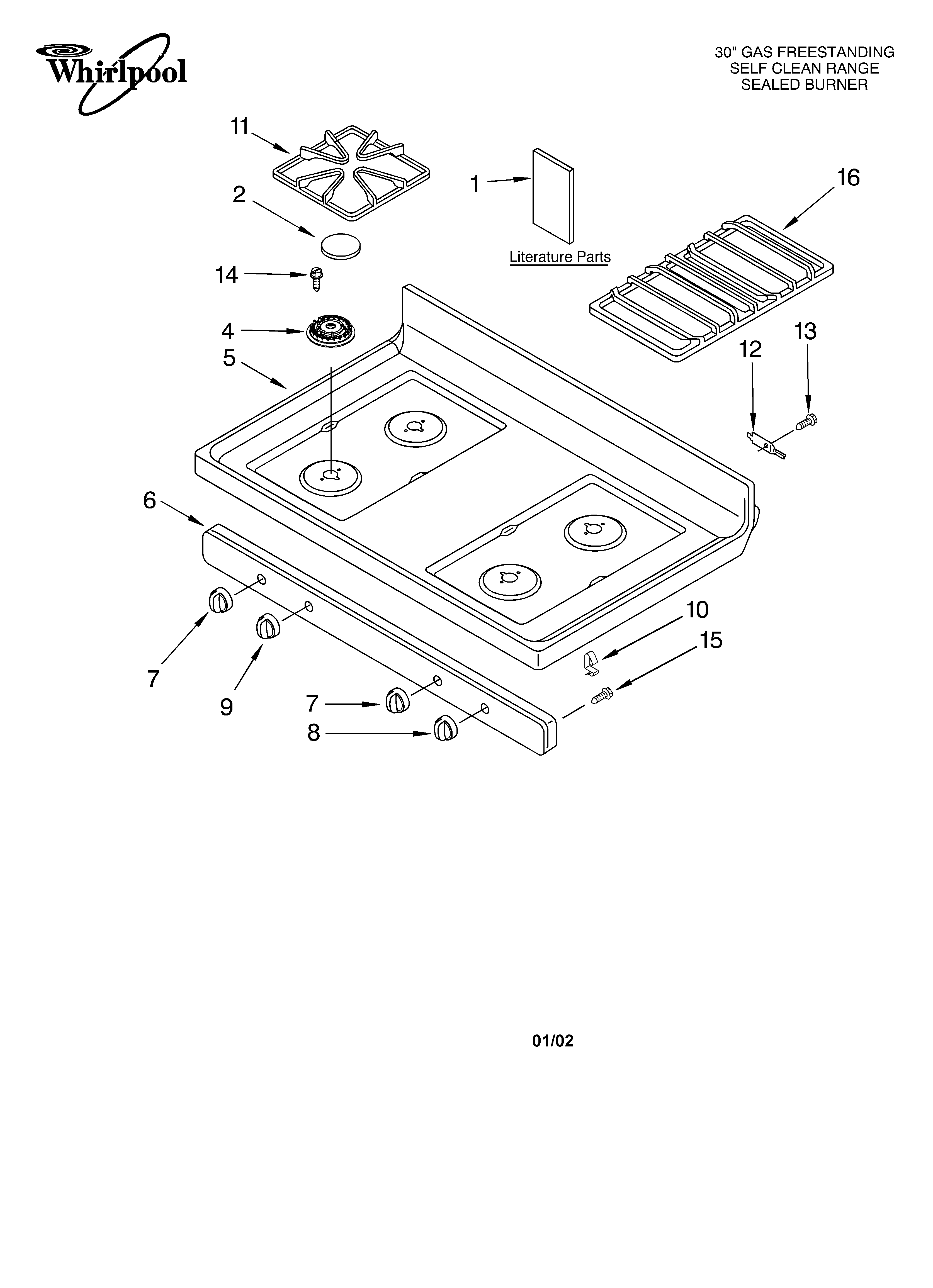 Cooktop/literature