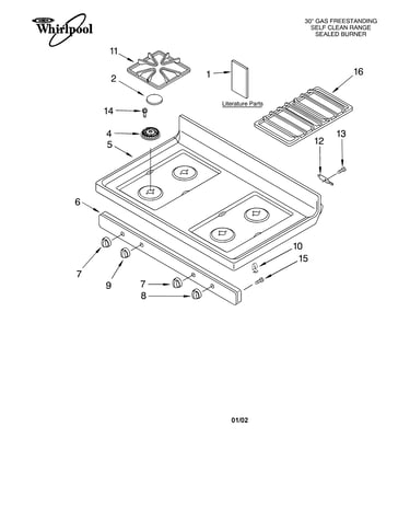 Cooktop/literature